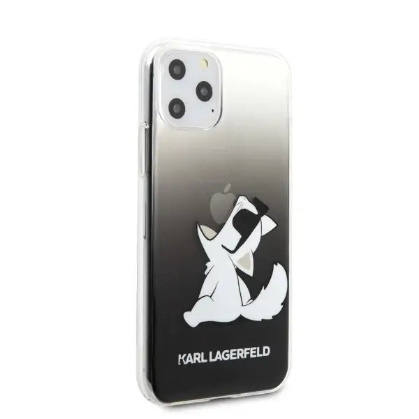 Karl Lagerfeld Choupette Fun iPhone 11 Pro Max Case - Black - Cell phone cases and covers<<<HurtelXML