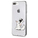 Karl Lagerfeld Choupette Fun iPhone 7 / 8 Plus Case - Transparent - Cell phone cases and covers<<<HurtelXML