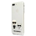 Karl Lagerfeld Karl & Choupette iPhone 7 / 8 Plus Case - Transparent - Cell phone cases and covers<<<HurtelXML