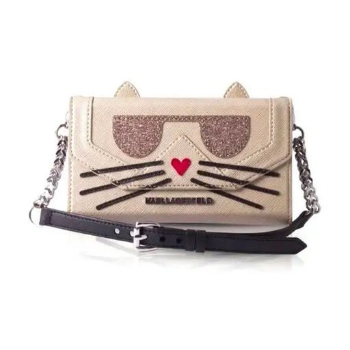 Karl Lagerfeld Choupette Koctail Clutch Case for iPhone 7 / 8 / SE 2020 / SE 2022 - Pink - Cell phone cases
