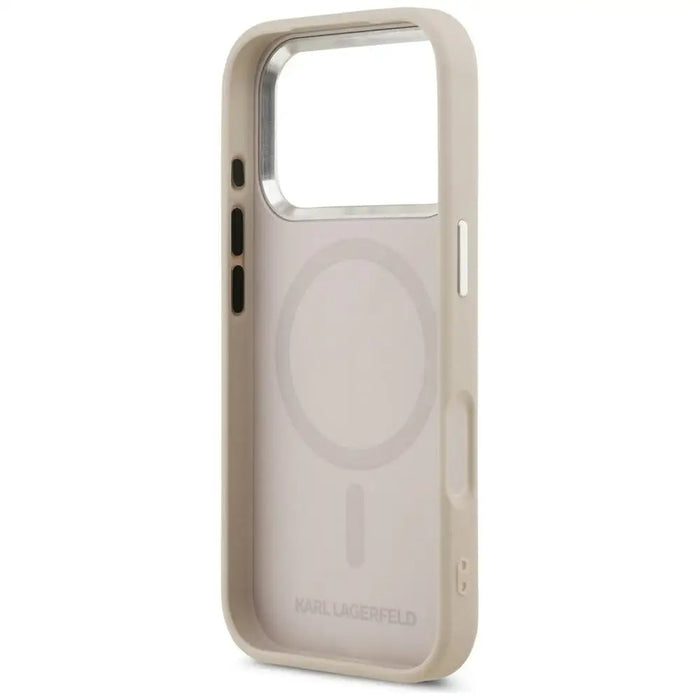 Karl Lagerfeld Choupette Pin MagSafe Case for iPhone 17 Pro - Pink - Cell phone cases and covers<<<HurtelXML
