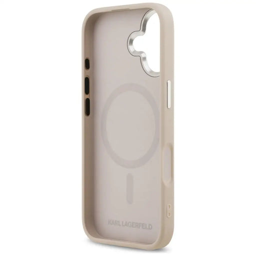 Karl Lagerfeld Karl & Choupette Pins MagSafe Case for iPhone 17 Pink - Cell phone cases and covers<<<HurtelXML