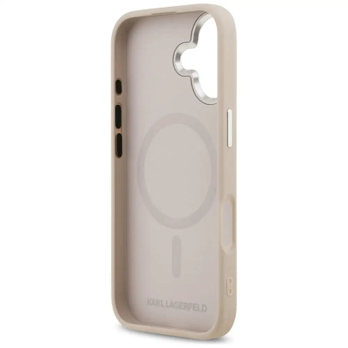 Karl Lagerfeld Karl & Choupette Pins MagSafe Case for iPhone 17 Pink - Cell phone cases and covers<<<HurtelXML