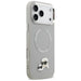 Karl Lagerfeld Karl & Choupette Pins MagSafe Case for iPhone 17 Pro - Gray - Cell phone cases and covers<<<HurtelXML