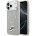 Karl Lagerfeld Karl & Choupette Pins MagSafe Case for iPhone 17 Pro - Gray - Cell phone cases and covers<<<HurtelXML