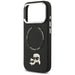 Karl Lagerfeld Karl & Choupette Pins MagSafe Case for iPhone 17 Pro Max - Black - Cell phone cases