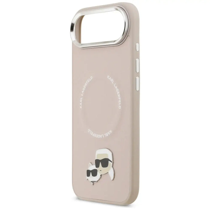 Karl Lagerfeld Karl & Choupette Pins MagSafe Case for iPhone Air Pink - Cell phone cases and covers<<<HurtelXML