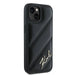 Karl Lagerfeld Diagonal Quilted Script case for iPhone 13 - black - Cell phone cases and covers<<<HurtelXML
