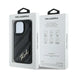Karl Lagerfeld Diagonal Quilted Script case for iPhone 13 Pro / 13 - black - Cell phone cases and covers<<<HurtelXML