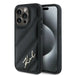 Karl Lagerfeld Diagonal Quilted Script case for iPhone 13 Pro / 13 - black - Cell phone cases and covers<<<HurtelXML