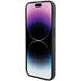 Karl Lagerfeld Fixed Glitter Choupette Logo Metal Pin Case for iPhone 15 Pro - Silver - Cell phone cases