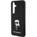 Karl Lagerfeld Fixed Glitter Ikonik Logo Metal Pin case for Samsung Galaxy S24+ - black - Cell phone cases
