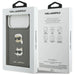 Karl Lagerfeld FW Grained Karl & Choupette Heads Pins & Logo iPhone 17 Pro Max Case - Gray - Cell phone cases