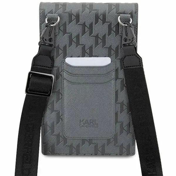 Karl Lagerfeld Handbag KLWBSAMSMG silver/silver Saffiano Mongram Plaque - Others<<<HurtelXML