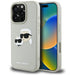 Karl Lagerfeld HC 3D Rubber Double Heads iPhone 16 Pro Case - Beige - Cell phone cases and covers<<<HurtelXML