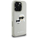 Karl Lagerfeld HC 3D Rubber Double Heads iPhone 16 Pro Case - Beige - Cell phone cases and covers<<<HurtelXML