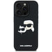 Karl Lagerfeld HC 3D Rubber Double Heads iPhone 16 Pro Case - Black - Cell phone cases and covers<<<HurtelXML