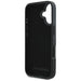 Karl Lagerfeld HC Grained PU Cardslot Metal Elong iPhone 16 Case - Black - Cell phone cases and covers<<<HurtelXML