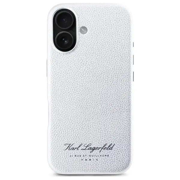 Karl Lagerfeld hotel RSG iPhone 16 case - gray - Cell phone cases and covers<<<HurtelXML