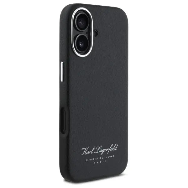 Karl Lagerfeld Hotel RSG iPhone 16 Pro Case - Black - Cell phone cases and covers<<<HurtelXML