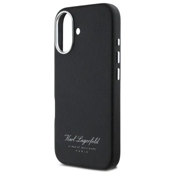Karl Lagerfeld Hotel RSG iPhone 16 Pro Case - Black - Cell phone cases and covers<<<HurtelXML