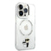 Karl Lagerfeld Iconic Karl&Choupette Magsafe case for iPhone 14 Pro Max - transparent - Cell phone cases