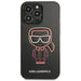 Karl Lagerfeld Karl Ikonik Outline Case for iPhone 13 Pro Max 6.7’’ - Black - Cell phone cases and covers<<<HurtelXML