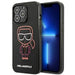Karl Lagerfeld Karl Ikonik Outline Case for iPhone 13 Pro Max 6.7’’ - Black - Cell phone cases and covers<<<HurtelXML