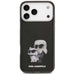 Karl Lagerfeld IML Aquarelle Karl & Choupette & Logo MagSafe Case for iPhone 17 Pro Max - Black - Cell phone cases