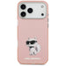 Karl Lagerfeld IML Aquarelle Choupette & Logo MagSafe Case for iPhone 17 Pro Max - Pink - Cell phone cases