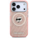 Karl Lagerfeld IML Choupette Head Logo MagSafe Case for iPhone 17 Pro Max - Pink - Cell phone cases