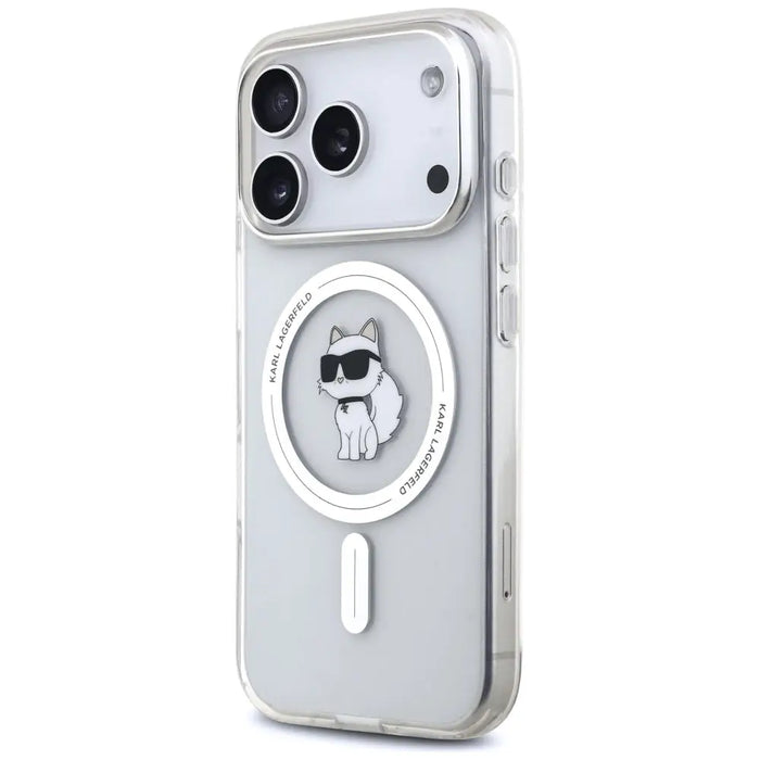 Karl Lagerfeld IML Choupette MagSafe Case for iPhone 17 Pro Max - Transparent - Cell phone cases and covers<<<HurtelXML