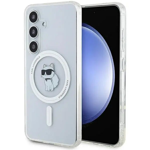 Karl Lagerfeld IML Choupette MagSafe case for Samsung Galaxy S24 - transparent - Cell phone cases and covers<<<HurtelXML