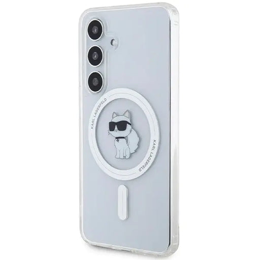 Karl Lagerfeld IML Choupette MagSafe case for Samsung Galaxy S24 - transparent - Cell phone cases and covers<<<HurtelXML