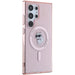 Karl Lagerfeld IML Choupette MagSafe case for Samsung Galaxy S24 Ultra - pink - Cell phone cases and covers<<<HurtelXML