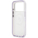 Karl Lagerfeld IML Glitter Karl & Choupette Heads Logo MagSafe Case for iPhone 17 Pro - Purple - Cell phone cases