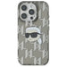 Karl Lagerfeld IML Karl Head Electroplated Case for iPhone 16 Pro Max - Black - Cell phone cases and covers<<<HurtelXML
