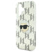 Karl Lagerfeld IML Karl Head Electroplated iPhone 16 Case - Clear - Cell phone cases and covers<<<HurtelXML