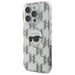 Karl Lagerfeld IML Karl Head Electroplated iPhone 16 Pro Case - Clear - Cell phone cases and covers<<<HurtelXML