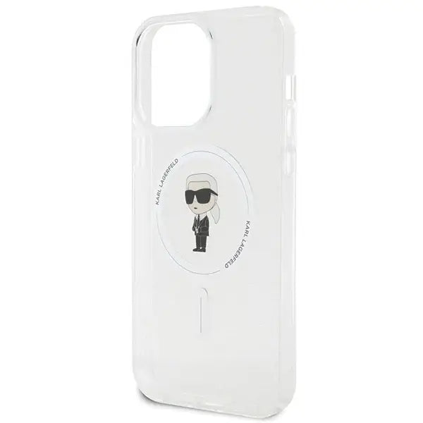 Karl Lagerfeld IML Ikonik MagSafe case for iPhone 15 Pro Max - transparent - Cell phone cases and covers<<<HurtelXML