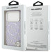 Karl Lagerfeld IML KL Monogram MagSafe Case for iPhone 17 Pro - Purple - Cell phone cases and covers<<<HurtelXML