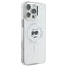 Karl Lagerfeld IML Metal Choupette Head MagSafe iPhone 16 Pro Case - White - Cell phone cases and covers<<<HurtelXML