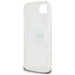 Karl Lagerfeld IML Metal Choupette Head MagSafe iPhone 16e Case - White - Cell phone cases and covers<<<HurtelXML