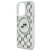 Karl Lagerfeld IML Monogram Karl & Choupette Head MagSafe Case for iPhone 16 Pro Max - Clear - Cell phone cases