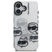 Karl Lagerfeld IML Multi K&C Head Pattern Case for iPhone 16 - Transparent - Cell phone cases and covers<<<HurtelXML