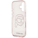 Karl Lagerfeld IML Rhinestones Karl Head iPhone 16 Case Pink - Cell phone cases and covers<<<HurtelXML