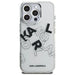 Karl Lagerfeld IML Sketched Graphic Case for iPhone 16 Pro - Clear - Cell phone cases and covers<<<HurtelXML