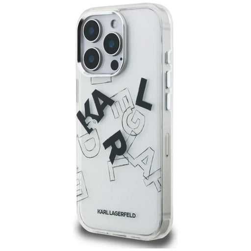 Karl Lagerfeld IML Sketched Graphic Case for iPhone 16 Pro Max - Clear - Cell phone cases and covers<<<HurtelXML