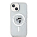 Karl Lagerfeld Karl&Choupette Glitter MagSafe case for iPhone 15 - transparent - Cell phone cases and covers<<<HurtelXML