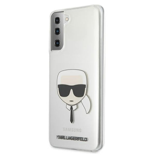 Karl Lagerfeld Karl’s Head Case for Samsung Galaxy S21+ - Transparent - Cell phone cases and covers<<<HurtelXML